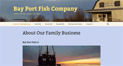 Desktop Screenshot of bayportfish.com